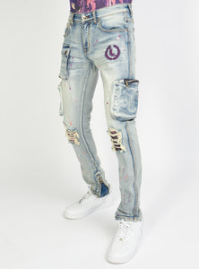 Locked & Loaded Jeans - Page - Lt. Blue Acid - 501