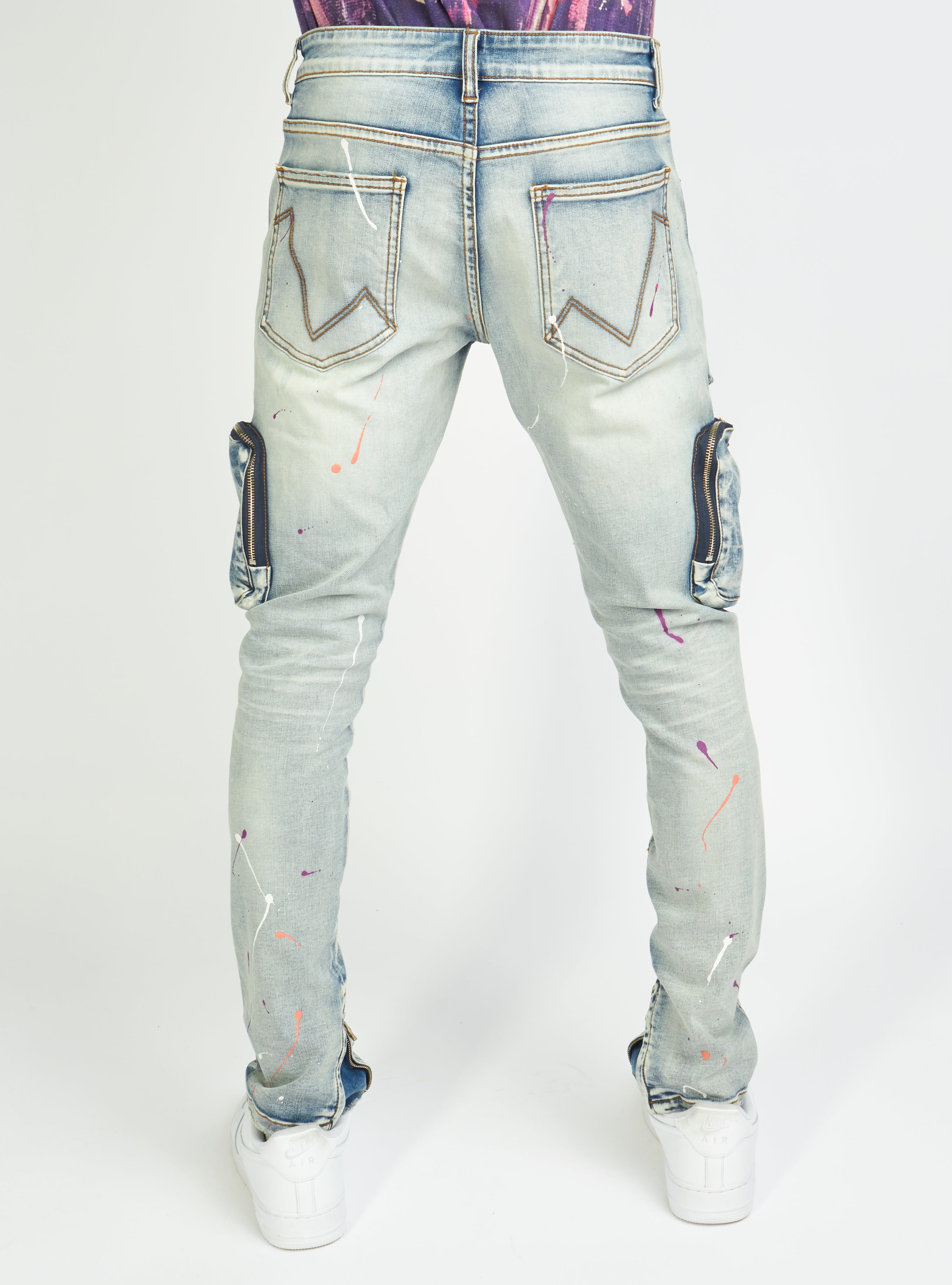 Locked & Loaded Jeans - Page - Lt. Blue Acid - 501