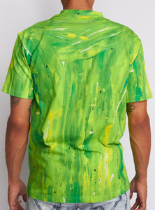 Locked & Loaded Shirt - Page - Green Paint - 102