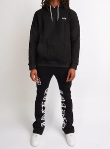 Locked & Loaded Sweatsuit - Chamber - Black And White - 352