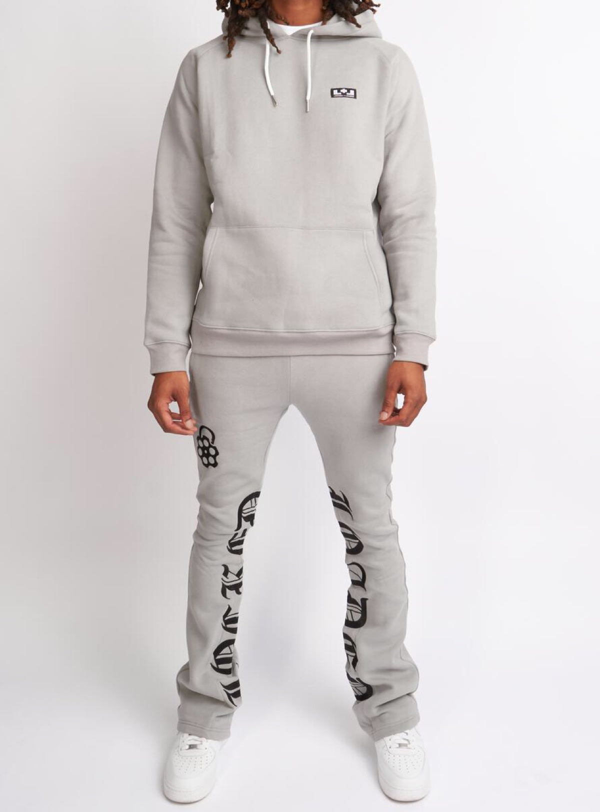 Locked & Loaded Sweatsuit - Chamber - Grey And Black - 353