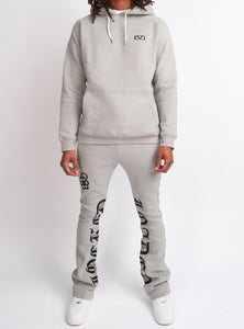 Locked & Loaded Sweatsuit - Chamber - Grey And Black - 353