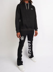 Locked & Loaded Sweatsuit - Chamber - Black And White - 352