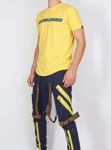 Locked & Loaded T-Shirt - L&L - Yellow And Navy