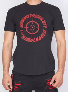 Locked & Loaded T-Shirt - Target - Black And Red